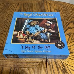 Boyds Bears “A Day in the Park”J igsaw Puzzle 550 pieces